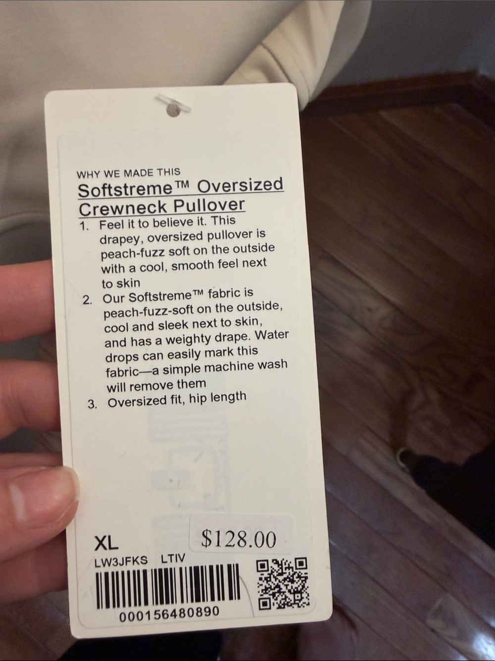 LULULEMON SOFTSTREME oversized Crewneck Sweatshirt pullover - Picture 2 of 5